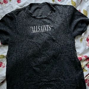 AllSaints Leopard Tee
